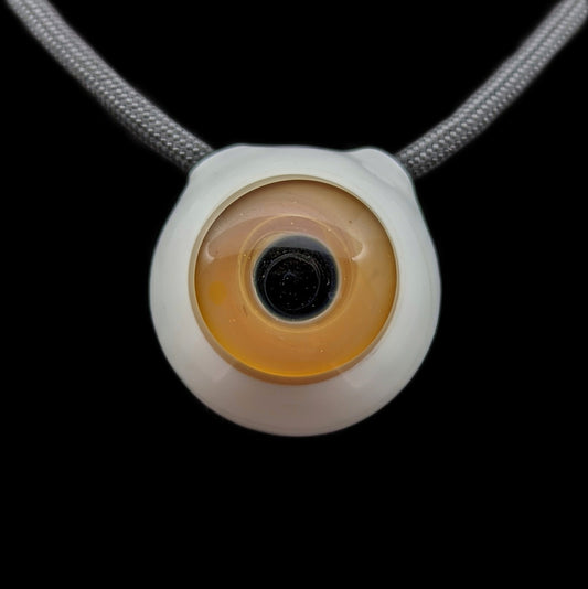 Hollow Glass Eye Pendant