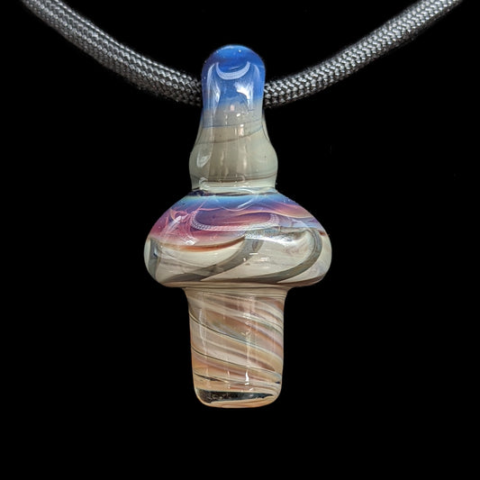 Sculpted Mushroom Pendant